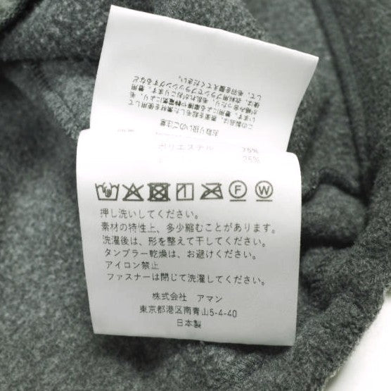 アンスクリア Fleece Loose Fit Track Jacket ジャケット