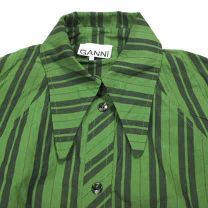 ガニー Stripe Cotton シャツ
