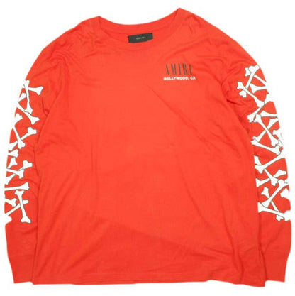 アミリ Bones Stacked ロングスリーブTシャツ