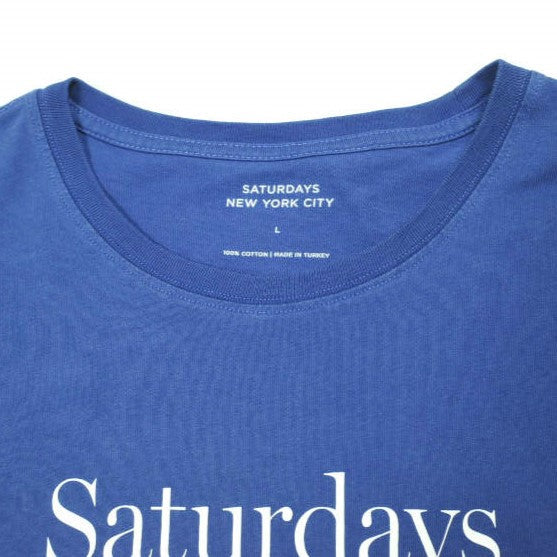 サタデーズニューヨークシティ MILLER STANDARD SS TEE コットン Tシャツ