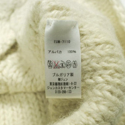 Peroto アルパカニットショートスリーブセーター