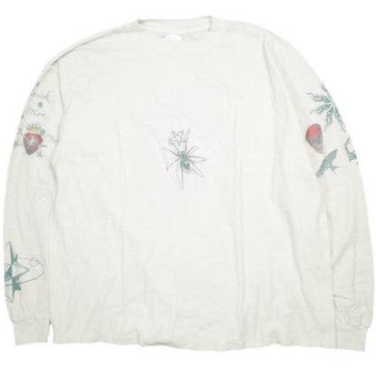 セントマイケル TATOO DW_LS TEE コットン長袖Tシャツ