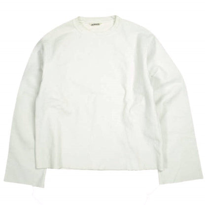 オーラリー Super Milled Sweat Cut-Off P/O プルオーバー