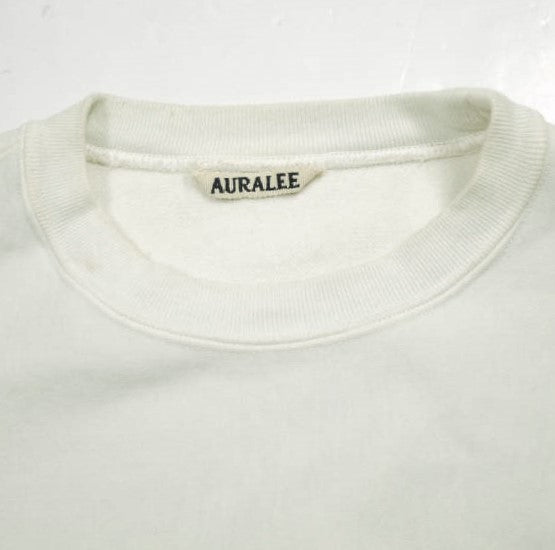 オーラリー Super Milled Sweat Cut-Off P/O プルオーバー