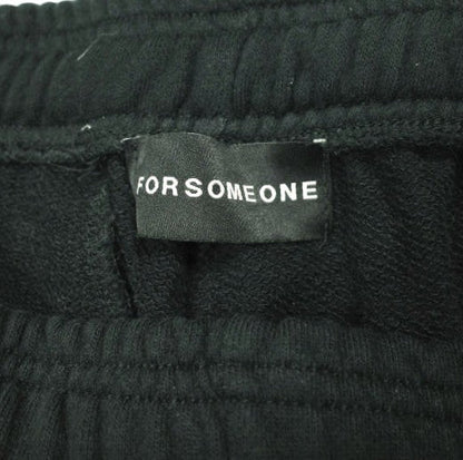 フォーサムワン FO LAYERED SWEAT PT コットンパンツ