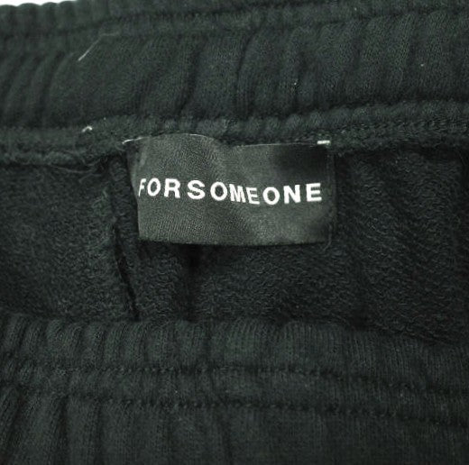 フォーサムワン FO LAYERED SWEAT PT コットンパンツ