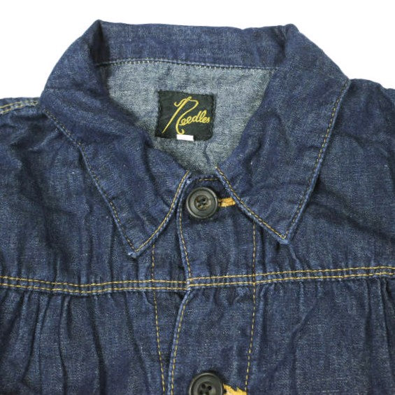 ニードルズ Gathered Jean Jacket C L デニムジャケット