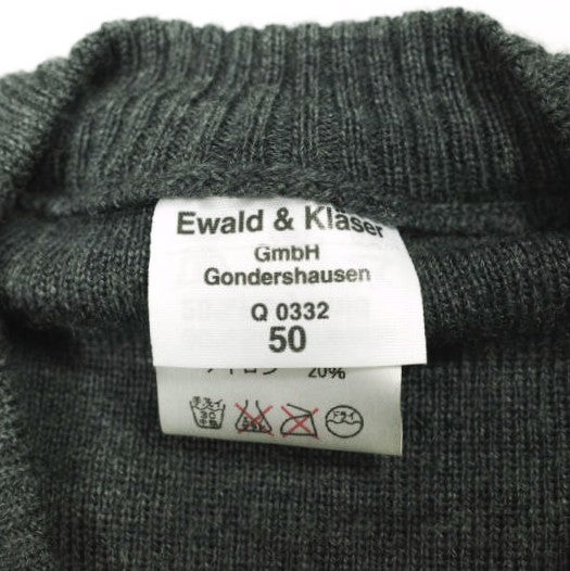 EWALD&KLASER GMBH ウールナイロンセーター