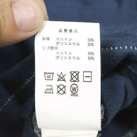 ディセンダント CACHALOT CROP SS コットンポリエステル トップス