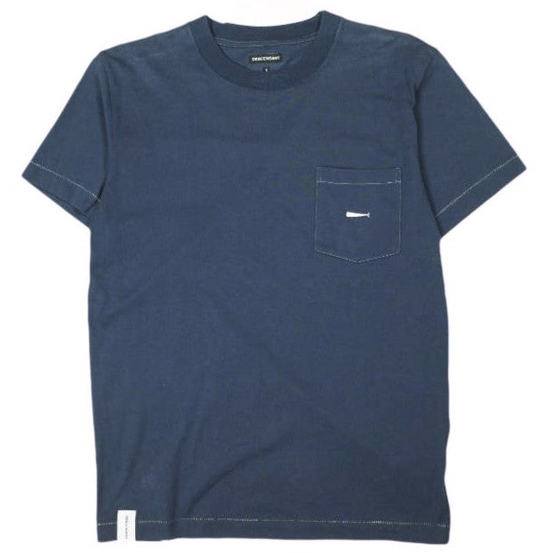 ディセンダント CACHALOT CROP SS コットンポリエステル トップス