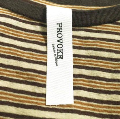 プロヴォーク RAGLAN SLEEVE TEE コットン長袖トップス