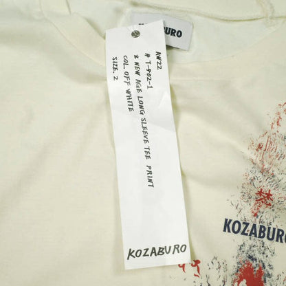 コウザブロウ NEW AGE ロングスリーブ コットンTシャツ