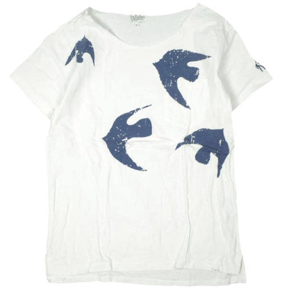 エフダブリューケーエンジニアードガーメンツ Printed Cut Off Neck コットントップス