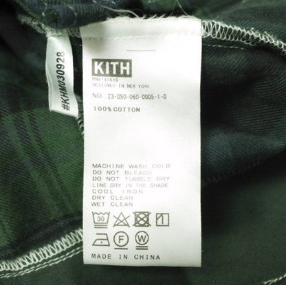 キスニューヨークシティ Patchwork Berkeley Buttondown Shirt コットンシャツ