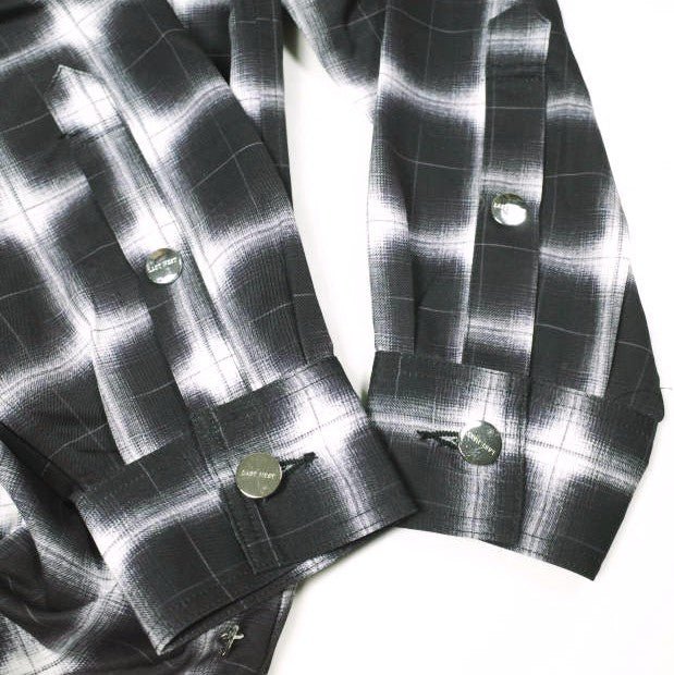 ラストネスト Printed Flannel ポリエステルシャツ