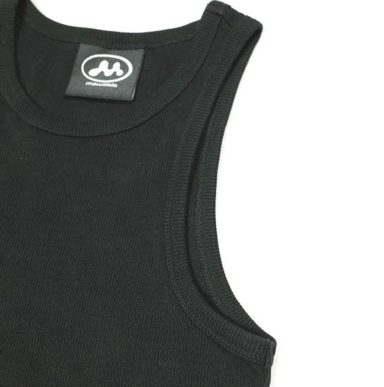 モワローラ SWEAT TANK リブコットンタンクトップ
