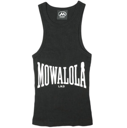 モワローラ SWEAT TANK リブコットンタンクトップ