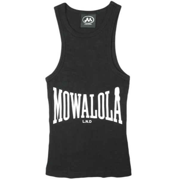 モワローラ SWEAT TANK リブコットンタンクトップ