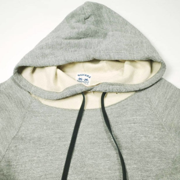サンシー Broken 3way 2tone hooded parka スウェットパーカー