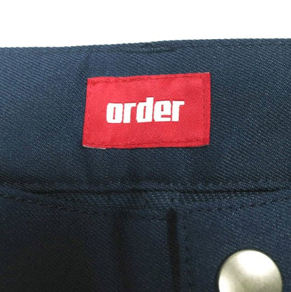 オーダー loose twill ポリエステルコットンパンツ