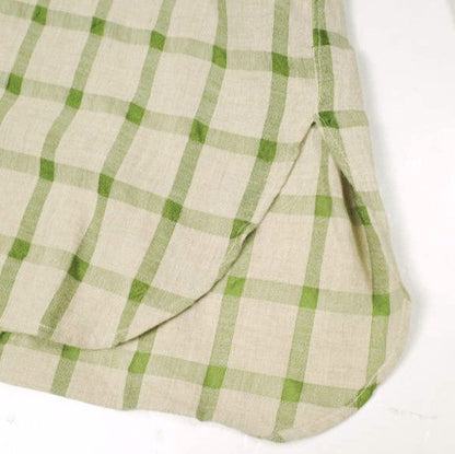 アーニーパロ BAND COLLOR P/O SHIRT コットンキュプラシャツ