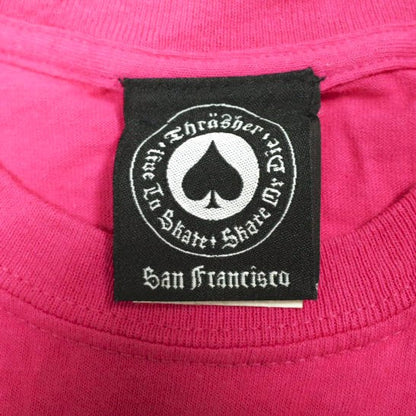 スラッシャー MAGAZINE LOGO コットンTシャツ