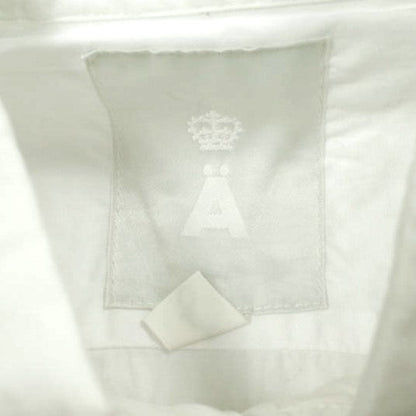 エィス Ribbon tape shirt コットンシャツ