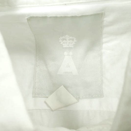 エィス Ribbon tape shirt コットンシャツ