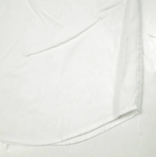 エィス Ribbon tape shirt コットンシャツ