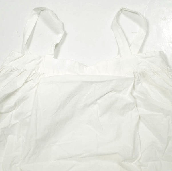 ヤーモ Brace Gather Dress コットンワンピース