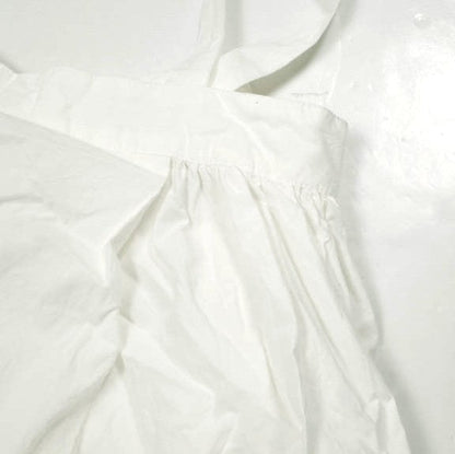 ヤーモ Brace Gather Dress コットンワンピース