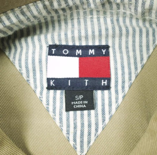 キスニューヨークシティ トミーヒルフィガー TWILL CREST コットンシャツ