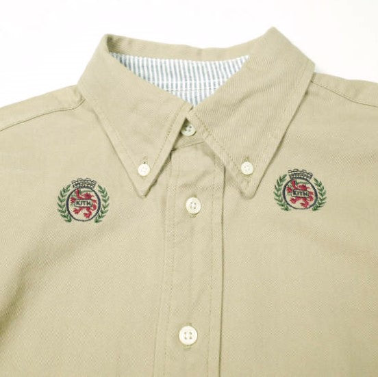 キスニューヨークシティ トミーヒルフィガー TWILL CREST コットンシャツ