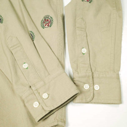 キスニューヨークシティ トミーヒルフィガー TWILL CREST コットンシャツ