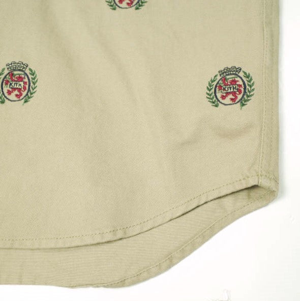 キスニューヨークシティ トミーヒルフィガー TWILL CREST コットンシャツ