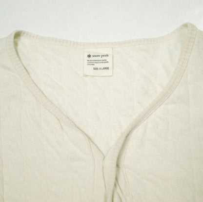 スノーピーク Natural Warm Stretch 中綿カーディガンジャケット