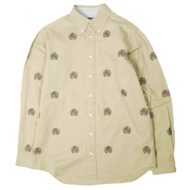 キスニューヨークシティ トミーヒルフィガー TWILL CREST コットンシャツ