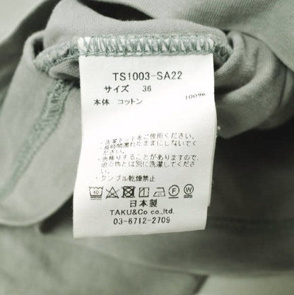 ペレック Twill cotton ロングスリーブTシャツ