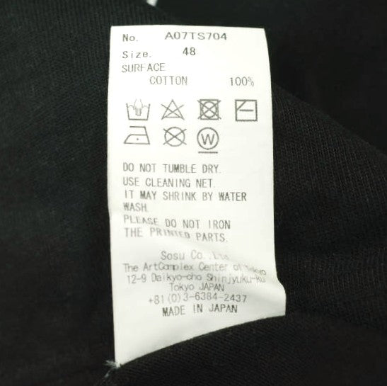 メゾンミハラヤスヒロ ANTINOMIE コットンTシャツ