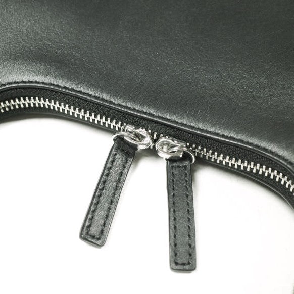 セントアグニ The Zip Detail Mini Bag カーフレザートートバッグ