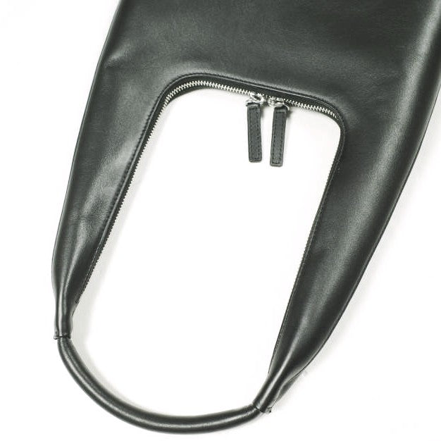 セントアグニ The Zip Detail Mini Bag カーフレザートートバッグ