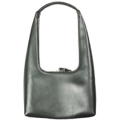 セントアグニ The Zip Detail Mini Bag カーフレザートートバッグ