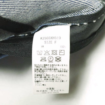 キャピタル The Denim Died コットンベースボールキャップ