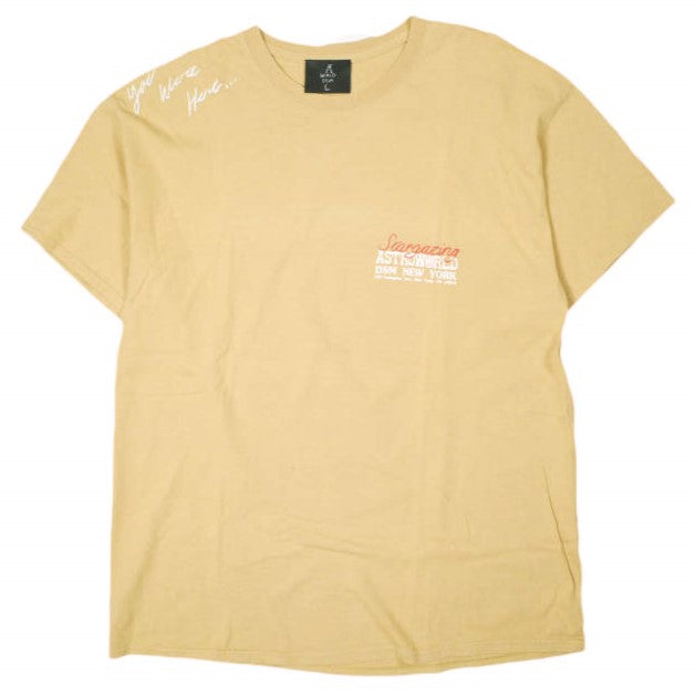 トラヴィススコット Astroworld Wish You Were Here コットンTシャツ