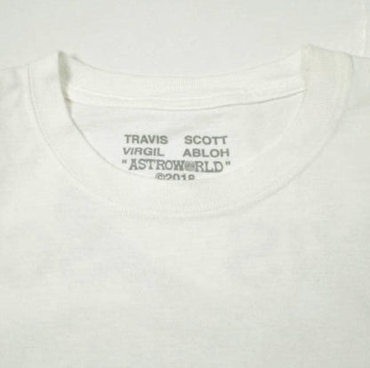 トラヴィススコット Astroworld Virgil Abloh コットンTシャツ