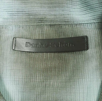 ダンケシェーン OMBRE CHECK MESH ロングスリーブシャツ
