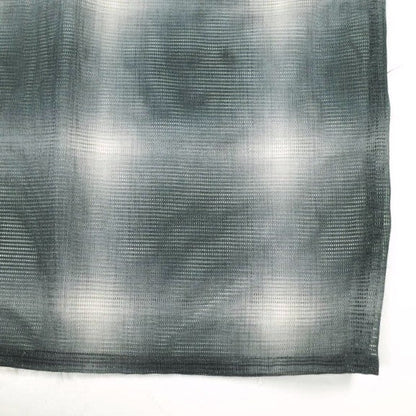 ダンケシェーン OMBRE CHECK MESH ロングスリーブシャツ
