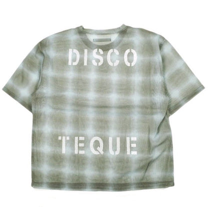 Danke Schon OMBRE CHECK MESH Tシャツ