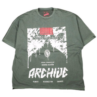 ダンケシェーン CIGARETTE DOLMAN S S TEE コットンTシャツ