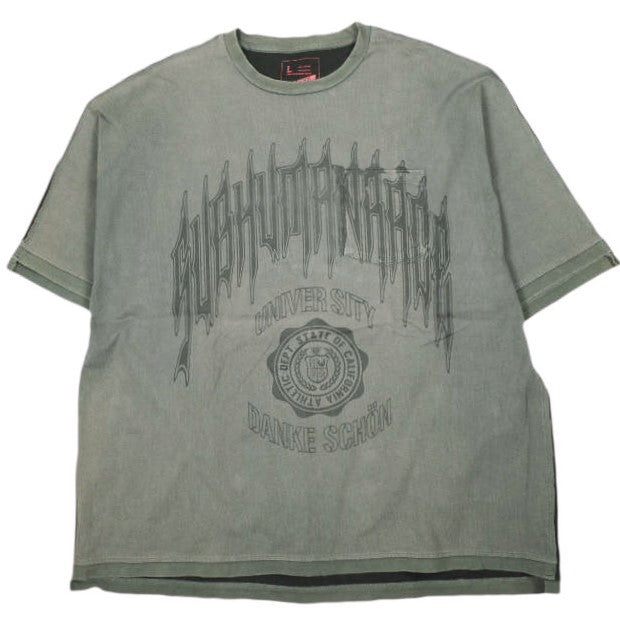 ダンケシェーン PIGMENT COLLEGE コットンTシャツ